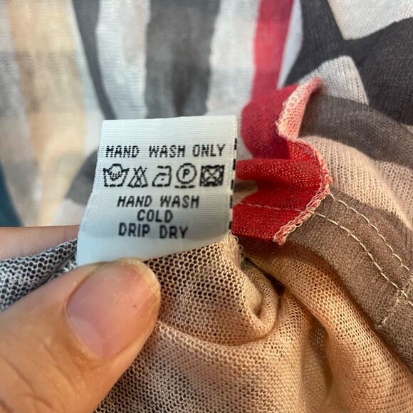 Like New! Nostalgia Striped Dolman Blouse Womens Large - Picture 6 of 9